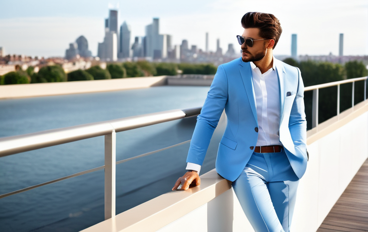 남성용 베스트 브랜드 - ### Image Prompt 1: Reinvented Elegance for the Modern Man